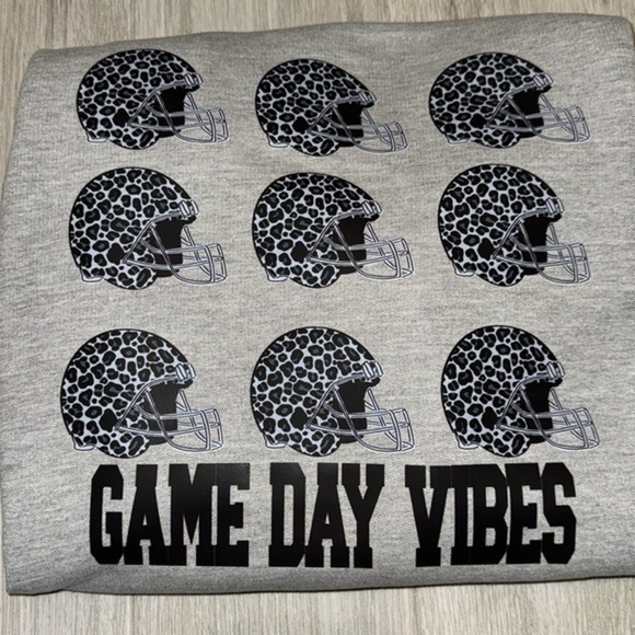 Football Game Day Vibes Sweatshirt - Picture 1 of 3